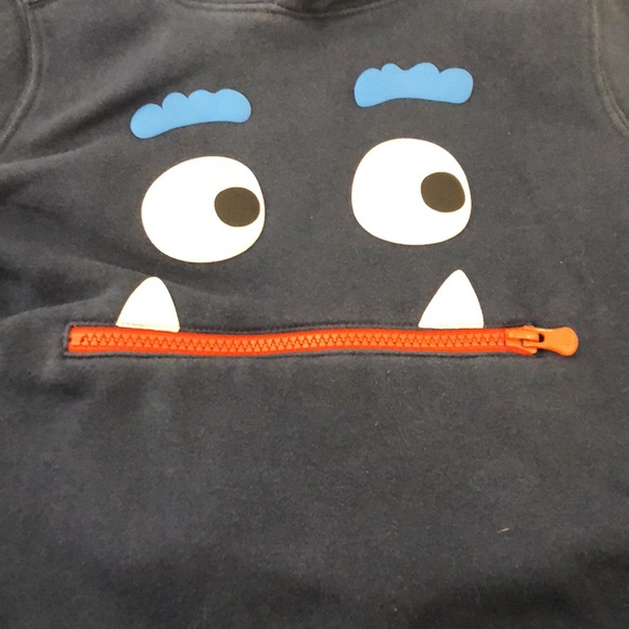 Lot of 3- 5Y Gap Monster Hoodie, Bob Der Bar Sweatshirt, Gymboree Skinny Jeans - Picture 3 of 15